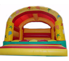Adults Bouncy Castle - Red & Yellow