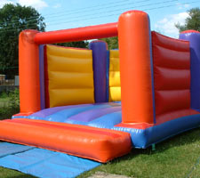 Red, Yellow & Blue Bouncy Castle